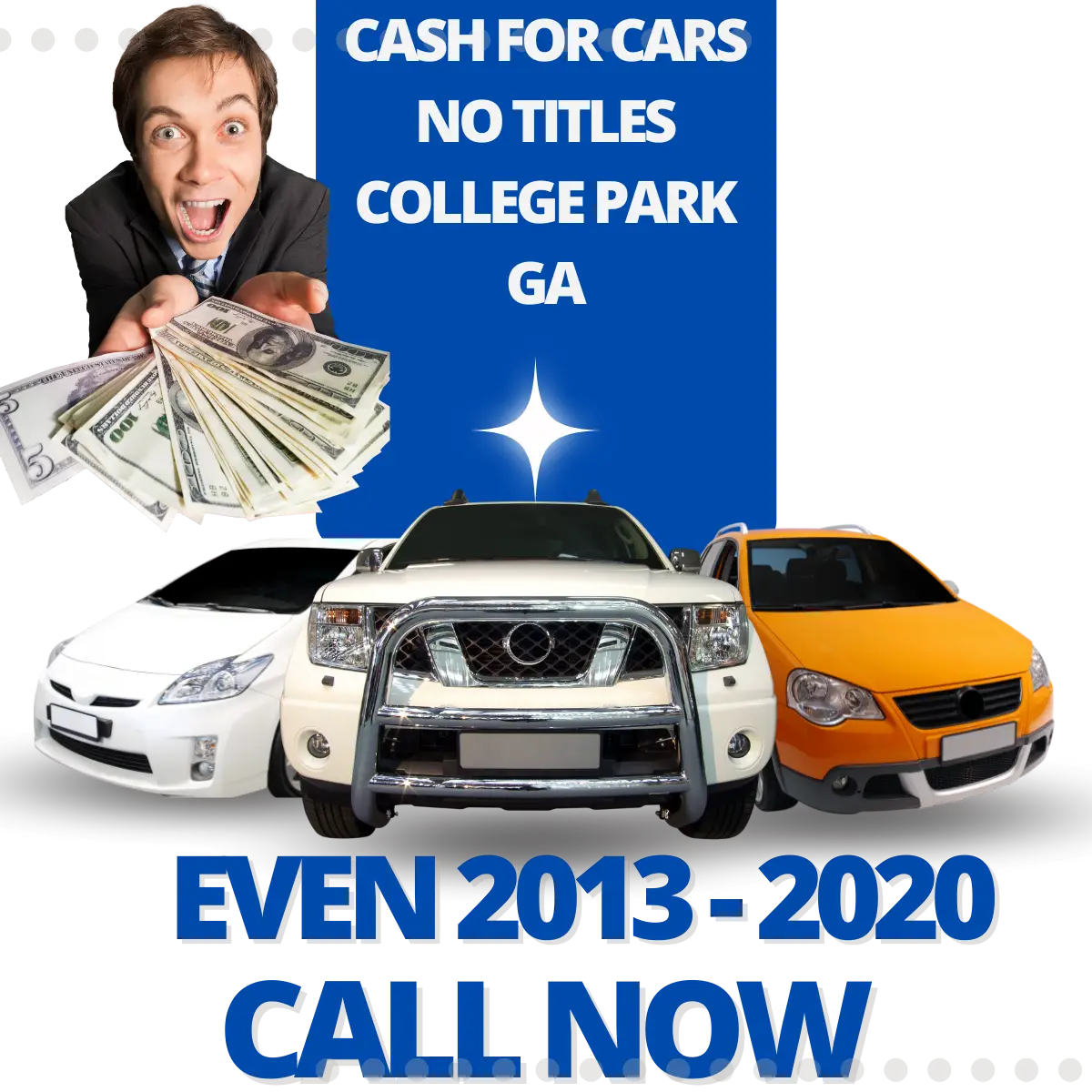 CASH FOR CARS NO TITLES COLLEGE PARK GA